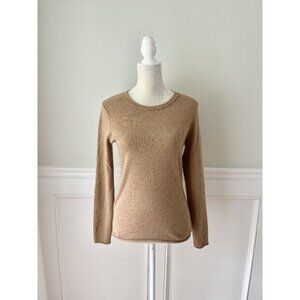 Philosophy By Republic Cashmere Camel Crew Neck Sweater M